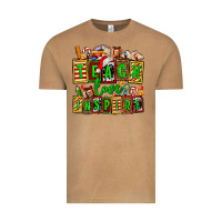 Vintage Camel teach love inspire with Christmas and teacher elements Vintage Tee - AdoDesignShop