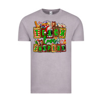 Vintage Zinc teach love inspire with Christmas and teacher elements Vintage Tee - AdoDesignShop