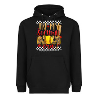 Black in my softball mom era Heavyweight Hoodie - Artiststas