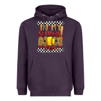 Plum in my softball mom era Heavyweight Hoodie - Artiststas