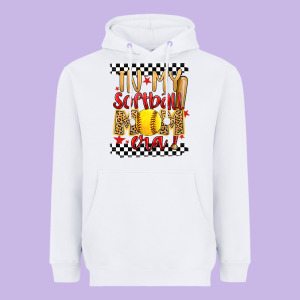 In My Softball Mom Era Heavyweight Hoodie Designed By Artiststas