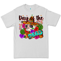 Dove Grey mexican day of the dead Premium Tee - Zillion Design Studio