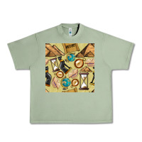 Oil Green history seamless pattern Urban Heavy Tee - BundleAndBundleShop