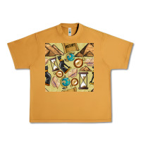 History Seamless Pattern Urban Heavy Tee | Teevron