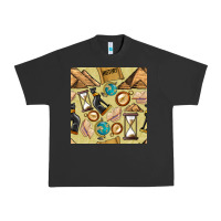 Pigment Black history seamless pattern Urban Heavy Tee - BundleAndBundleShop