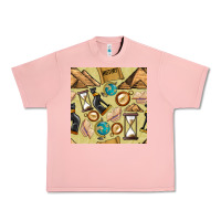Salmon history seamless pattern Urban Heavy Tee - BundleAndBundleShop
