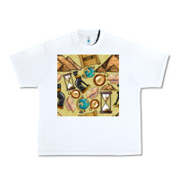 White history seamless pattern Urban Heavy Tee - BundleAndBundleShop