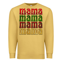 Antique Gold Christmas mama Premium Sweatshirt - BarkalooDesign