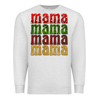 Oatmeal Heather Christmas mama Premium Sweatshirt - BarkalooDesign