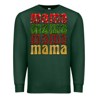 Sports Green Christmas mama Premium Sweatshirt - BarkalooDesign