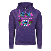 Cloud Purple preview flower stitch kindergarten Vintage Hoodie - AdoDesignShop