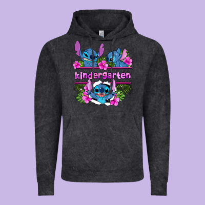 Preview Flower Stitch Kindergarten Vintage Hoodie Designed By Adodesignshop