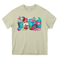 Mossy mermaid coffee cups Heavy Core Tee - Zillion Design Studio