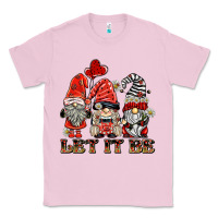 Bubblegum Pink let it be ladybug gnomies Classic Tee - BarkalooDesign