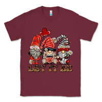 Burgundy let it be ladybug gnomies Classic Tee - BarkalooDesign