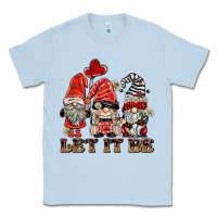 Dusty Blue let it be ladybug gnomies Classic Tee - BarkalooDesign