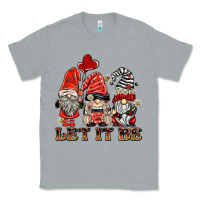 Heather Grey let it be ladybug gnomies Classic Tee - BarkalooDesign