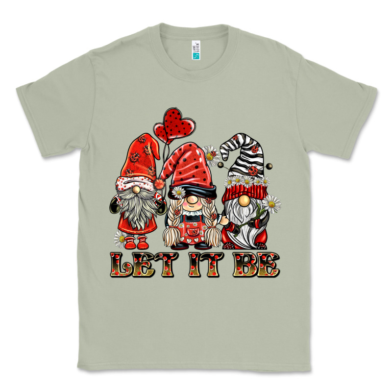 Let It Be Ladybug Gnomies Classic Tee by BarkalooDesign | Teevron