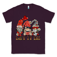 Plum let it be ladybug gnomies Classic Tee - BarkalooDesign