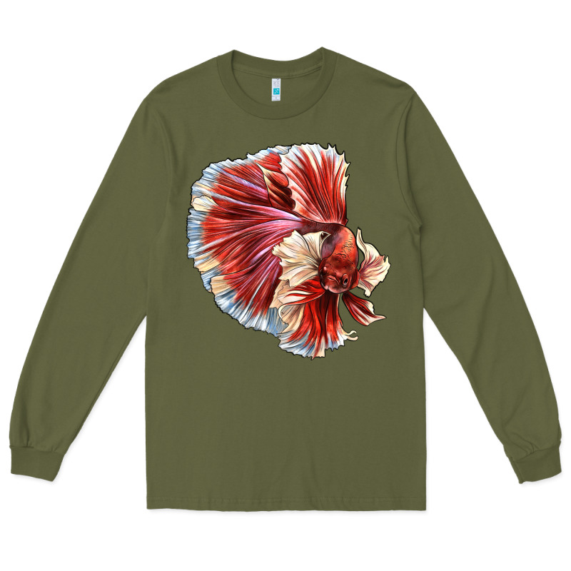 Betta Fish Long Sleeve Tee by LillyAllenDesigns | Teevron