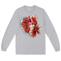 Moon Dust Betta Fish Long Sleeve Tee - LillyAllenDesigns