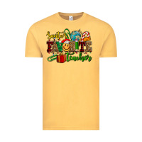 Vintage Mustard santa's favorite teacher Vintage Tee - AdoDesignShop