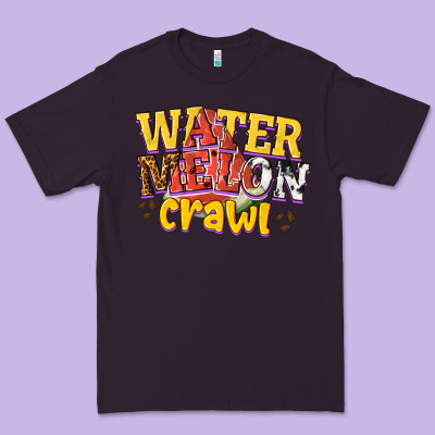 Watermelon Crawl Premium Tee Designed By Texasbilliewilder