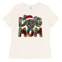 Christmas French Bulldog Mom Ladies Tee | Teevron