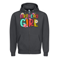 Smoke birthday girl Zipper Hoodie - MaliasSmallBusiness