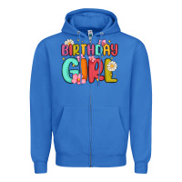 True Royal birthday girl Zipper Hoodie - MaliasSmallBusiness