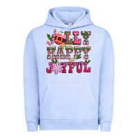Pigment Grape Ice jolly happy joyful pink christmas Urban Hoodie - CowGirlArtShop