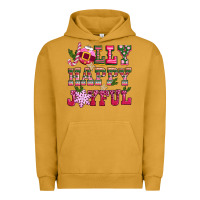 Pigment Peanut Butter jolly happy joyful pink christmas Urban Hoodie - CowGirlArtShop