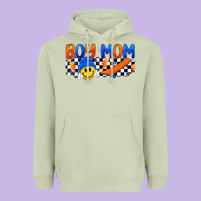 Boy Mom Heavyweight Hoodie Designed By Artiststas