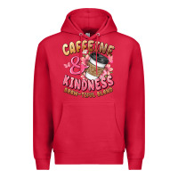 Cardinal caffeine and kindness brewtiful blend Premium Hoodie - JahusDesignShop
