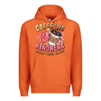 Carrot caffeine and kindness brewtiful blend Premium Hoodie - JahusDesignShop