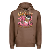 Chestnut caffeine and kindness brewtiful blend Premium Hoodie - JahusDesignShop