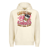Sandshell caffeine and kindness brewtiful blend Premium Hoodie - JahusDesignShop