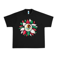 Black sunflower mexican flag Urban Heavy Tee - JahusDesignShop