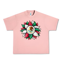 Salmon sunflower mexican flag Urban Heavy Tee - JahusDesignShop