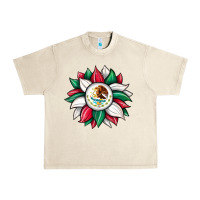 Sandshell sunflower mexican flag Urban Heavy Tee - JahusDesignShop