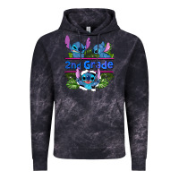 Cloud Black preview flower stitch 2nd grade Vintage Hoodie - AdoDesignShop