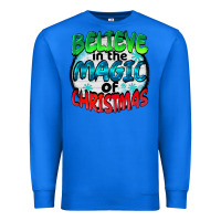 True Royal believe in the magic of christmas Premium Sweatshirt - BarkalooDesign