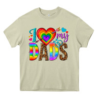 Mossy i love my dads Heavy Core Tee - texasbilliewilder