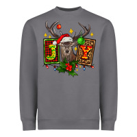 Storm joy with reindeer ado Heavyweight Sweatshirt - AdoDesignShop