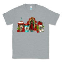 Heather Grey lady of guadalupe coffee Classic Tee - Jasminsmagicworld