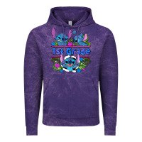 Cloud Purple preview flower stitch 1st grade Vintage Hoodie - AdoDesignShop