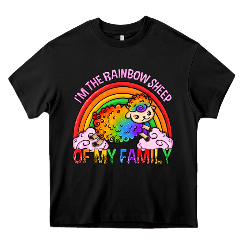 I M The Rainbow Sheep Of My Family Pride Lgbtq Heavy Core Tee by texasbilliewilder | Teevron