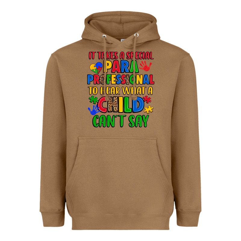 It Takes A Special Paraprofessional To Hear What A Heavyweight Hoodie by Artiststas | Teevron
