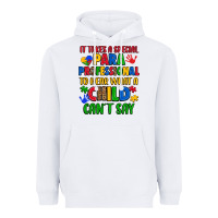 White it takes a special paraprofessional to hear what a Heavyweight Hoodie - Artiststas