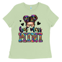 Mess Mini Messy Bun Ladies Tee | Teevron